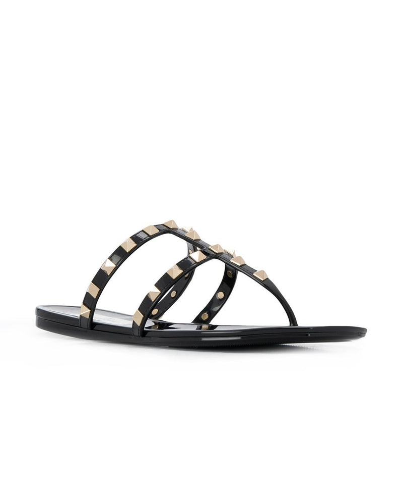 Valentino Garavani Black Sandals Glam Steals