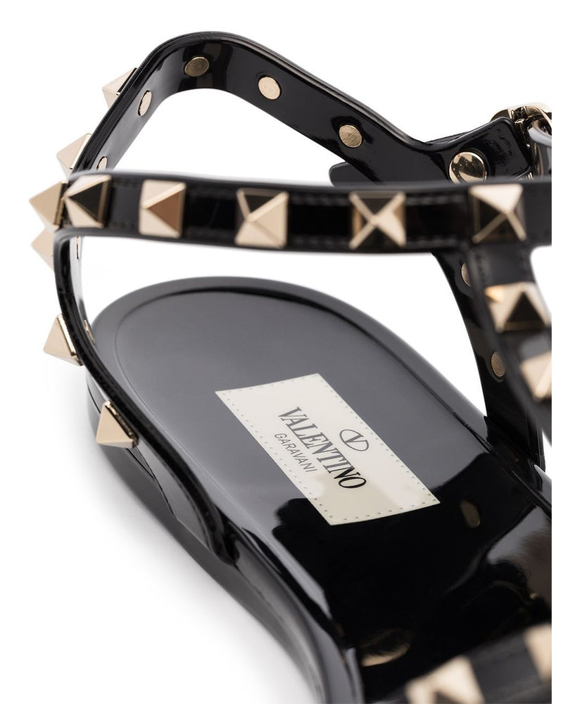 Valentino Garavani Black Sandals Glam Steals