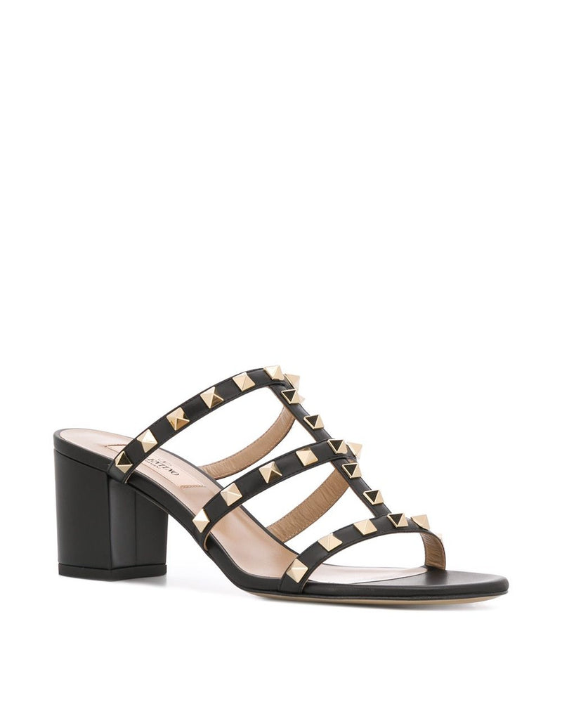 Valentino Garavani Black Sandals Glam Steals