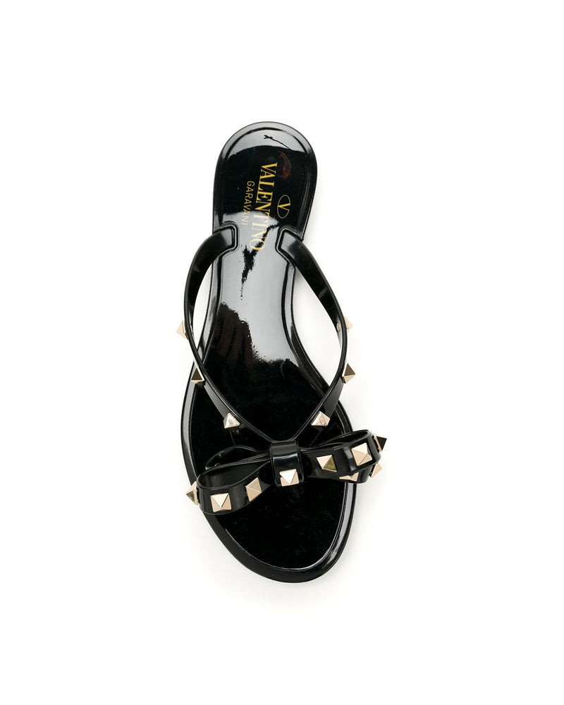 Valentino Garavani Black Sandals Glam Steals