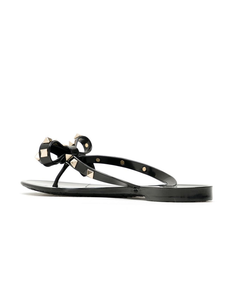 Valentino Garavani Black Sandals Glam Steals