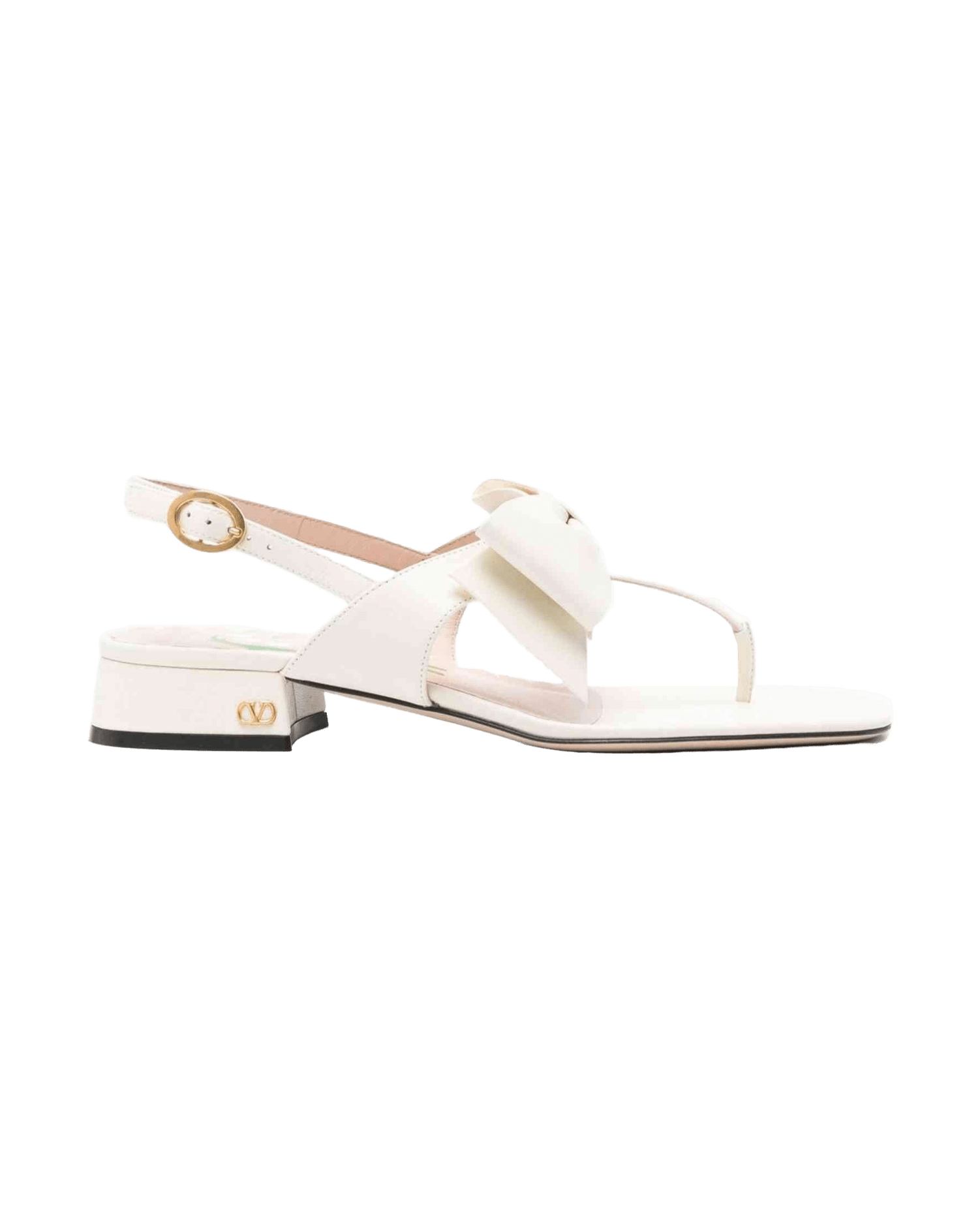 Valentino Garavani Bow Embellished Slingback Sandals Glam Steals