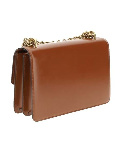 Valentino Garavani Brown Calfskin Shoulder Bag Glam Steals
