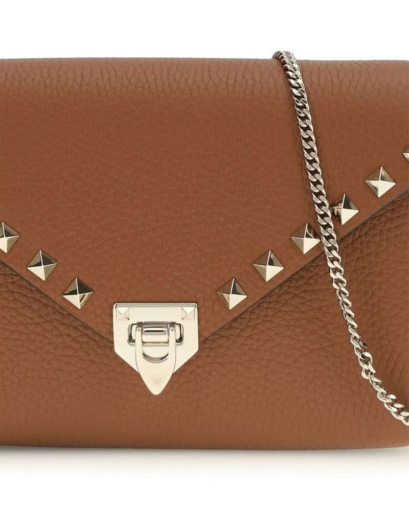 Valentino Garavani Calf Leather Bos Taurus Wallet 