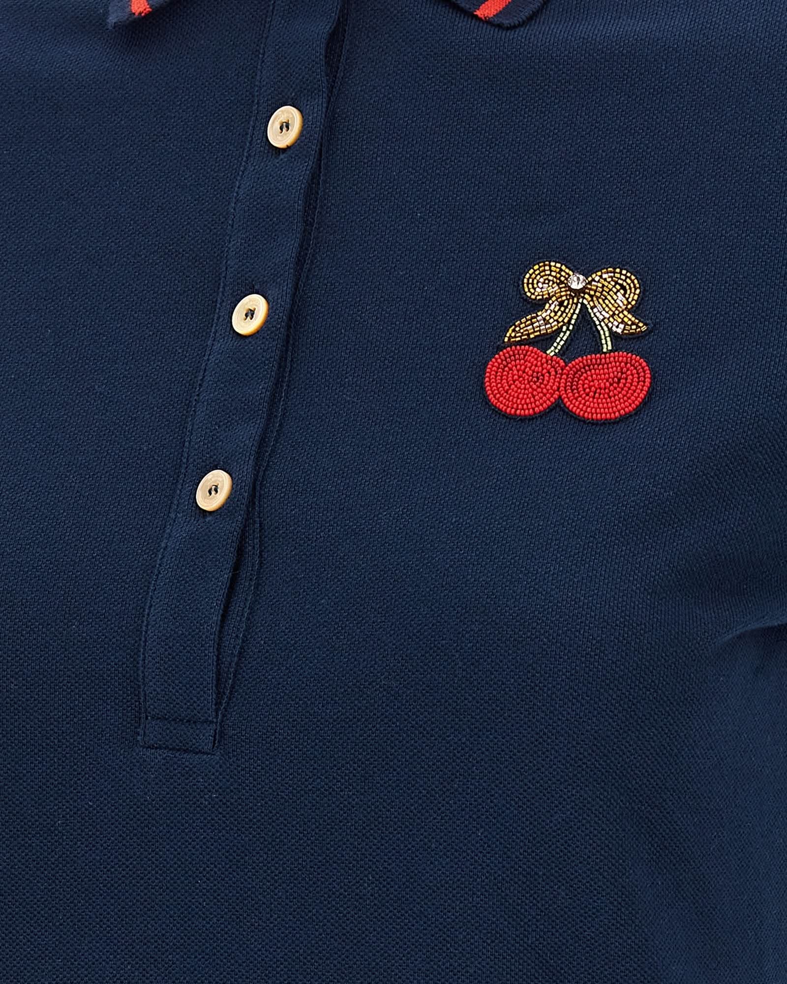 Valentino Garavani Cherryfic Polo Shirt Glam Steals