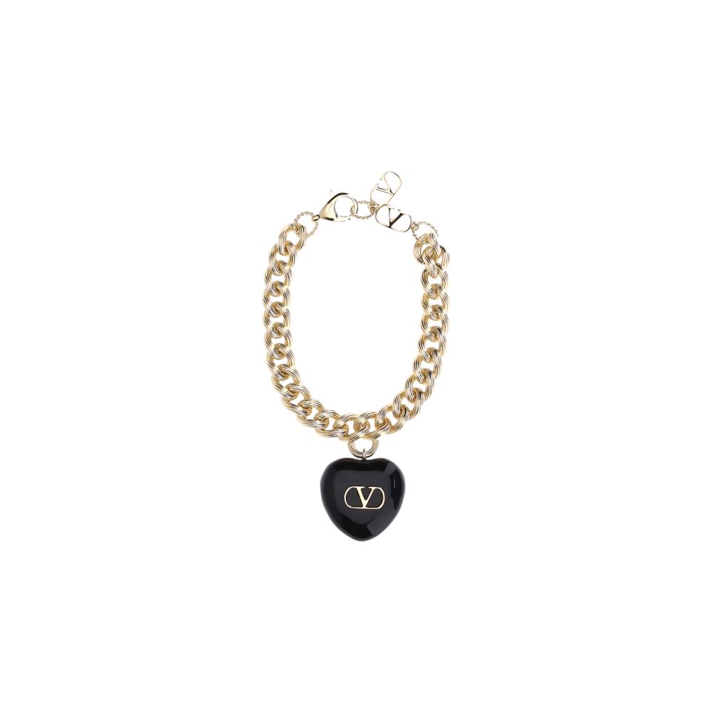 Valentino Garavani Coeur Royal Chain Bracelet Glam Steals