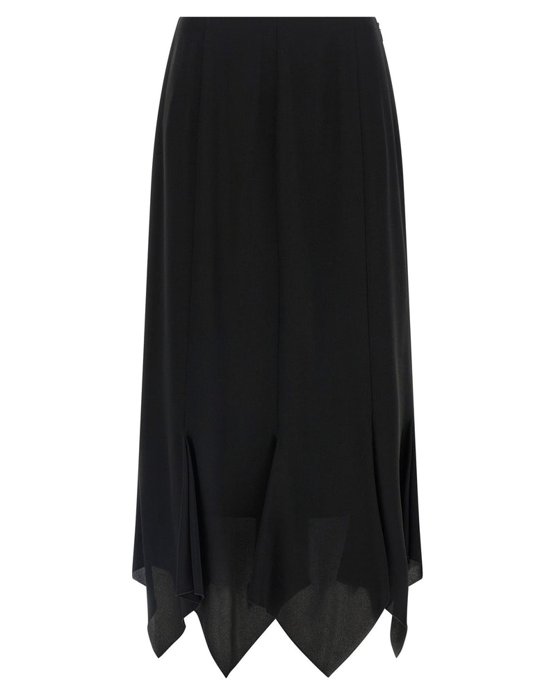 Valentino Garavani Crêpe De Chine Skirt Glam Steals