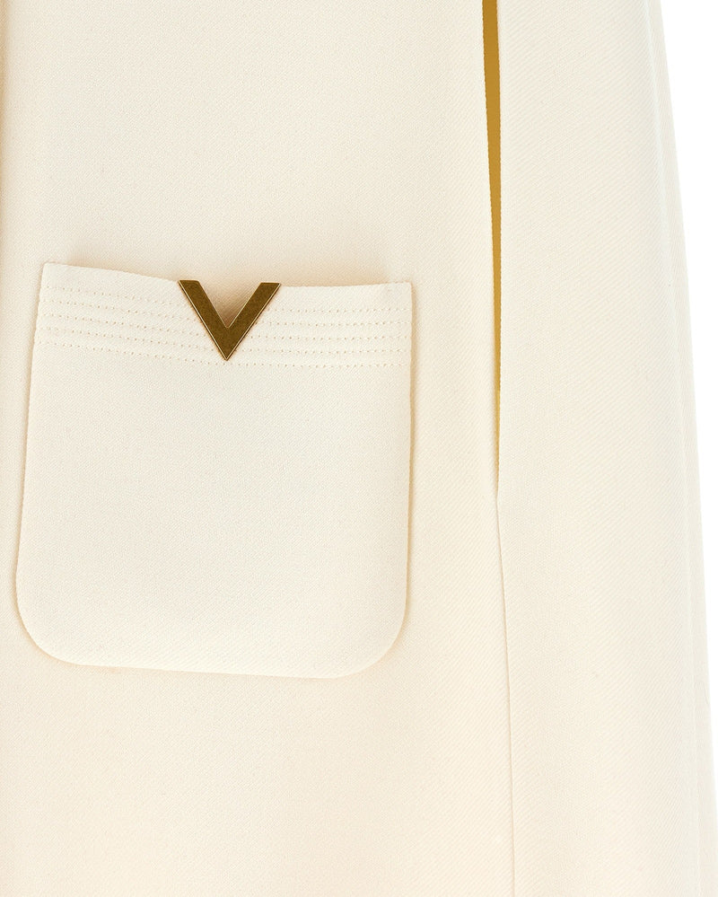Valentino Garavani Drill Hood Cape Glam Steals