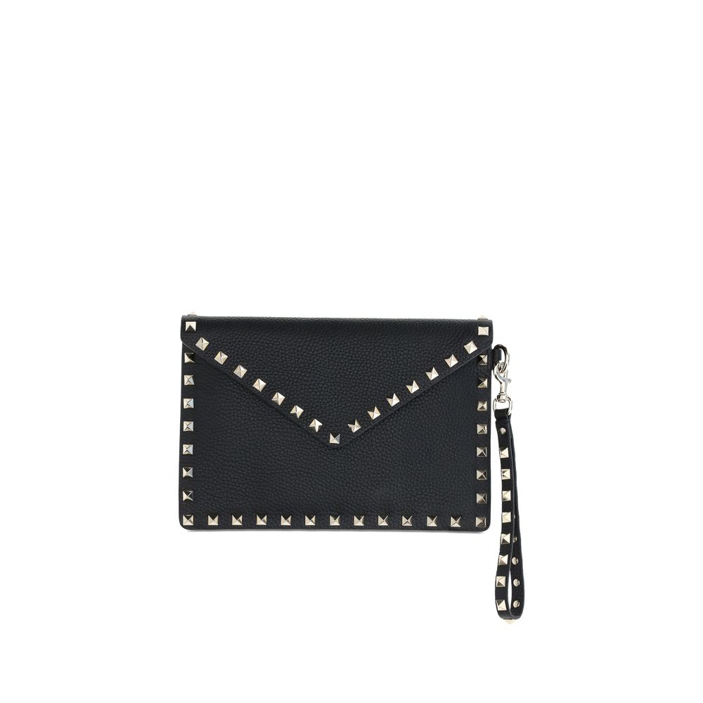 Valentino Garavani Flat Rockstud Cpouch Glam Steals