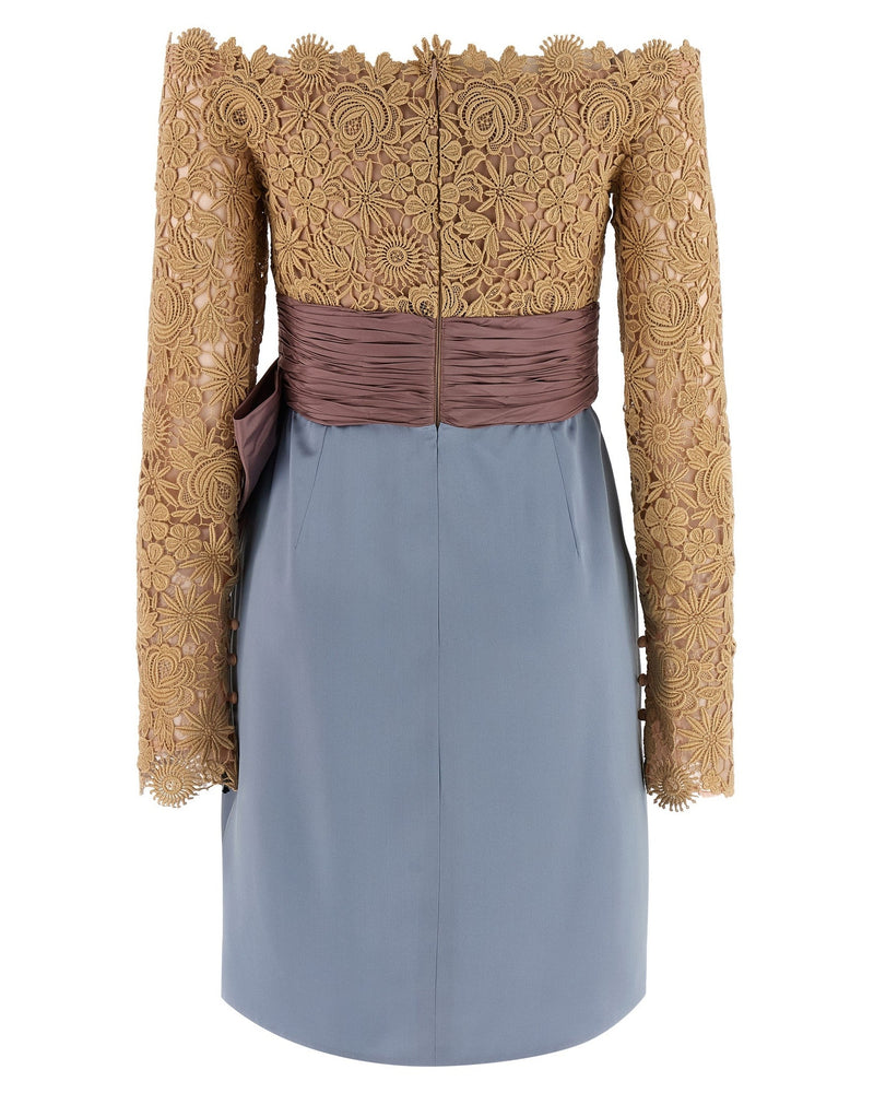 Valentino Garavani Fleur A Jours Flower Mix Dress Glam Steals