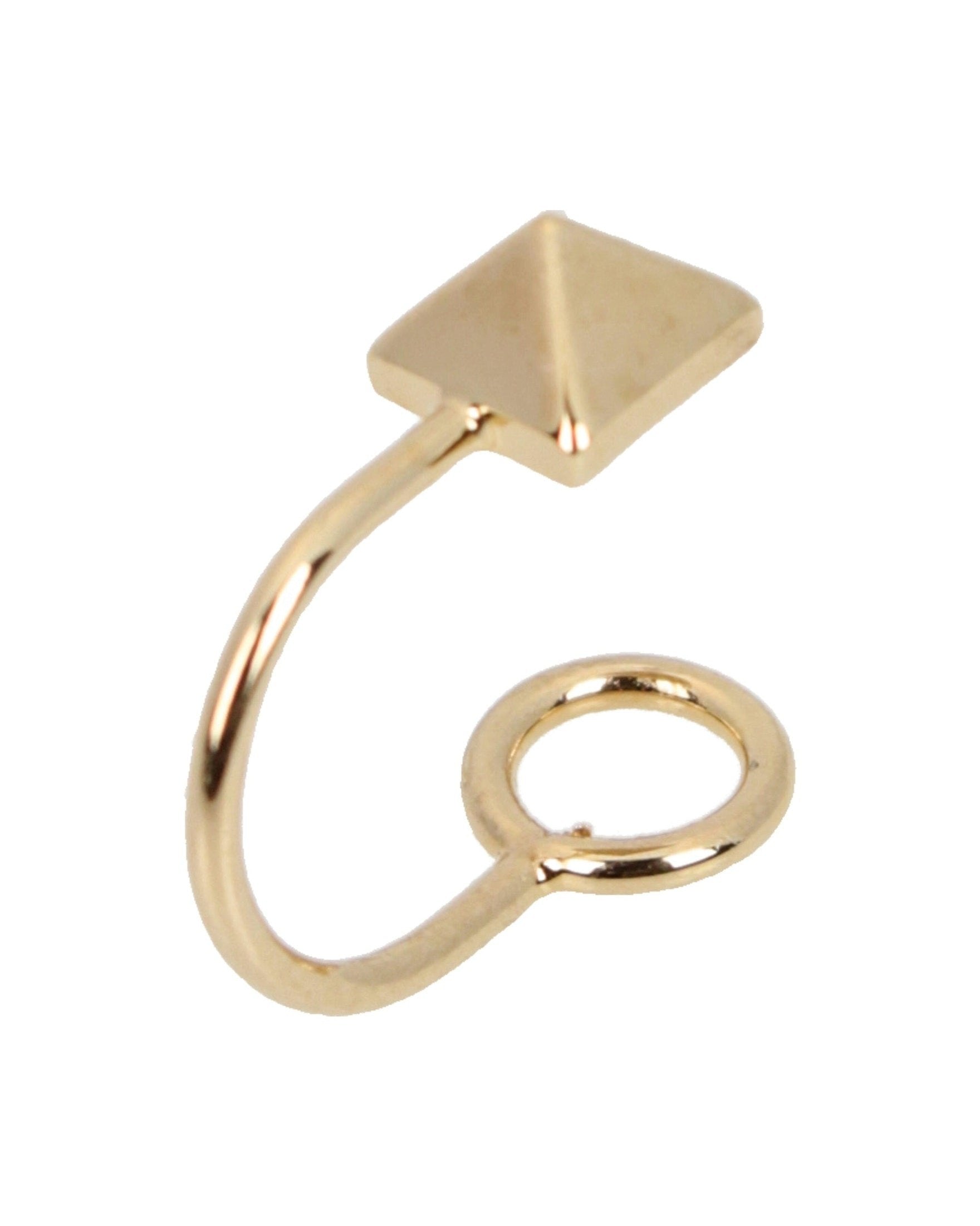 Valentino Garavani Gold Metal Earrings Glam Steals