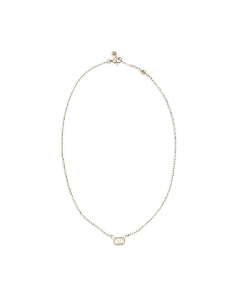 Valentino Garavani Gold Metal Necklace 