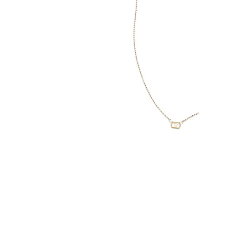 Valentino Garavani Gold Metal Necklace Glam Steals