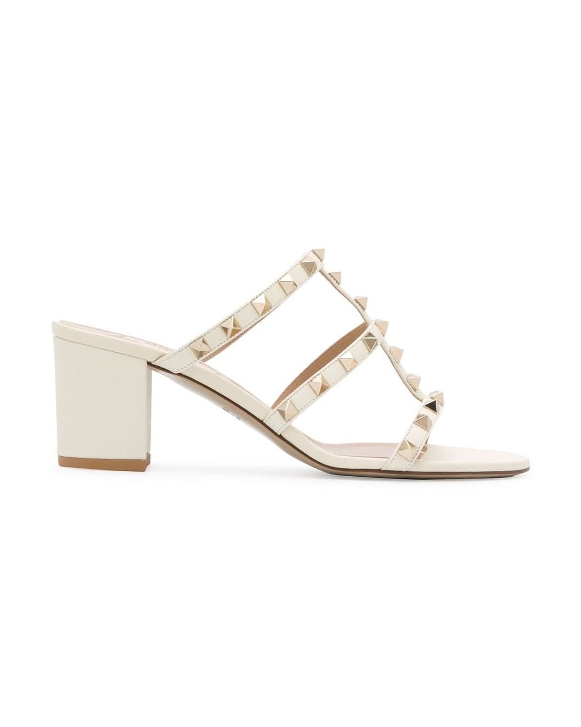 Valentino Garavani Ivory Sandals Heels