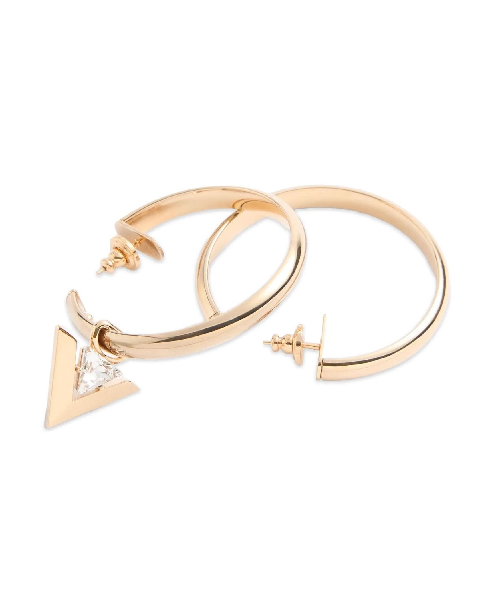Valentino Garavani Je Les V Hoop Earrings Jewellery