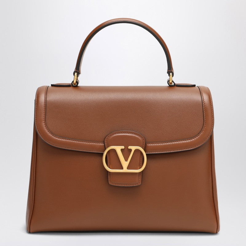Valentino Garavani Large Shoulder Bag 9to5 Tobacco Glam Steals