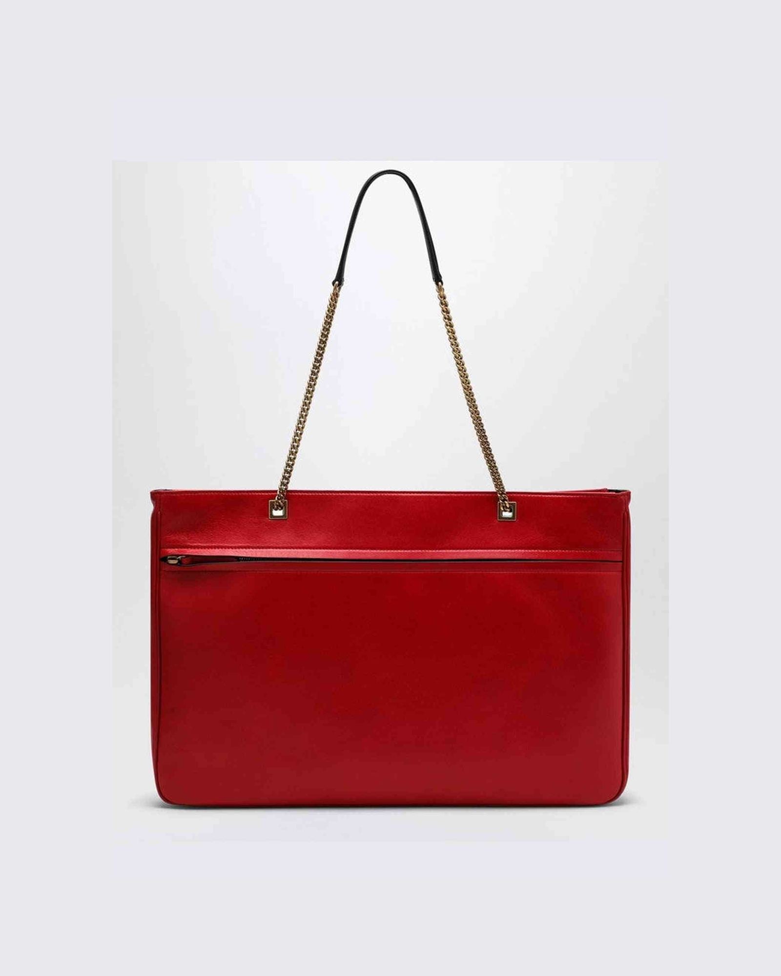 Valentino Garavani Large Viva Superstar Bag Red/black Glam Steals