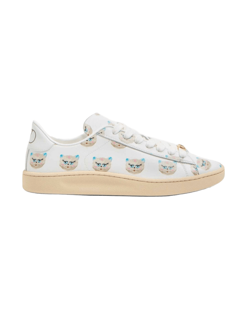 Valentino Garavani Le Chat De La Maison Royco Sneaker In Nappa Calfskin Glam Steals