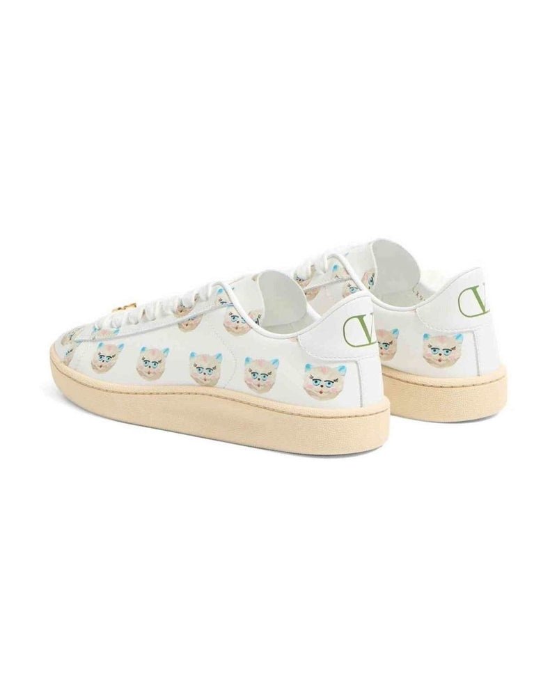 Valentino Garavani Le Chat De La Maison Royco Sneaker in Nappa Calfskin Glam Steals
