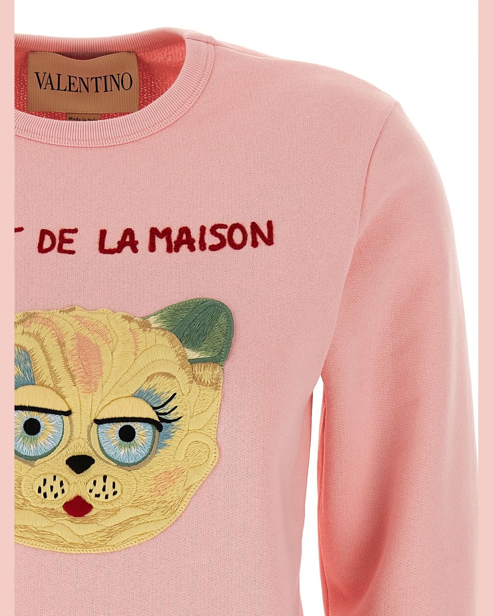 Valentino Garavani Le Chat De La Maison Sweatshirt Glam Steals