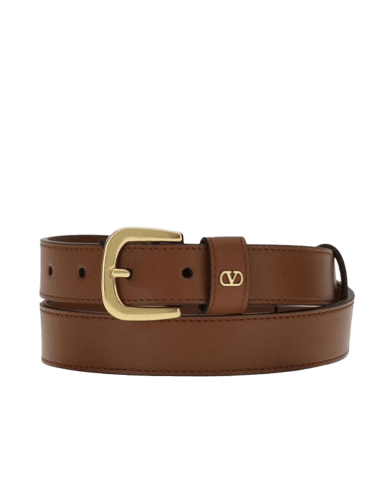 Valentino Garavani Leather Belt Glam Steals