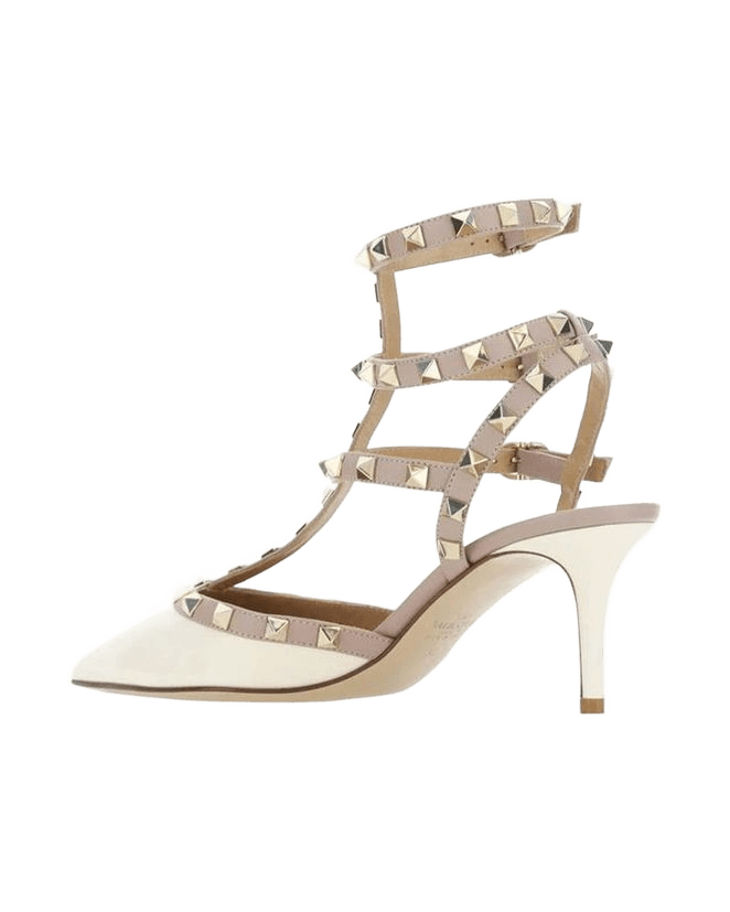 Valentino Garavani Leather Bicolor Platform Pumps Glam Steals
