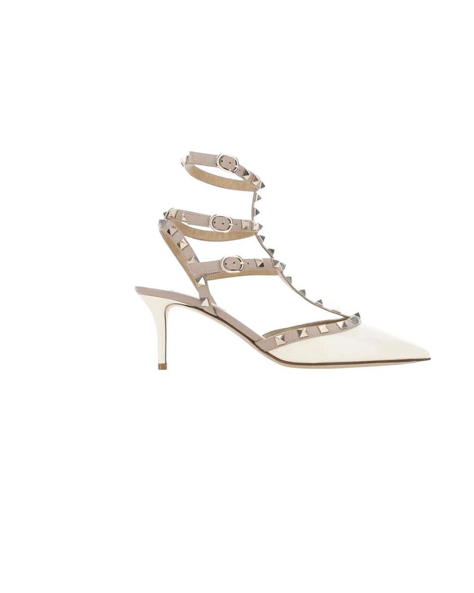 Valentino Garavani Leather Bicolor Platform Pumps Glam Steals