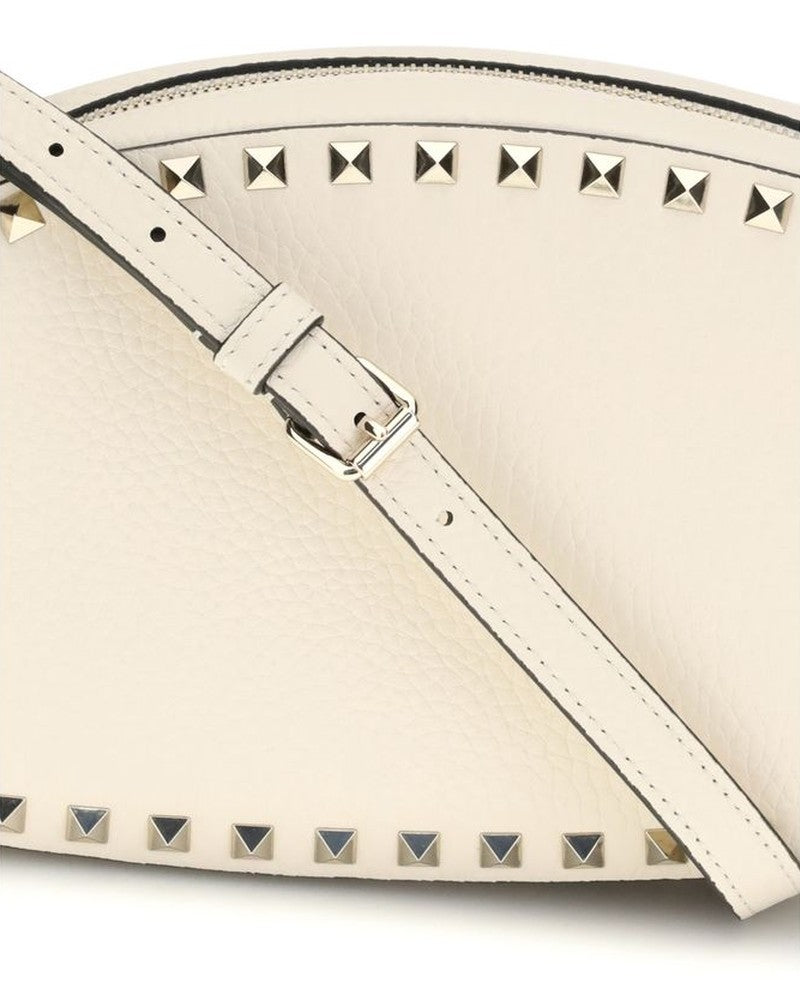 Valentino Garavani Leather Cream Calf Bos Taurus Shoulder Bag Glam Steals