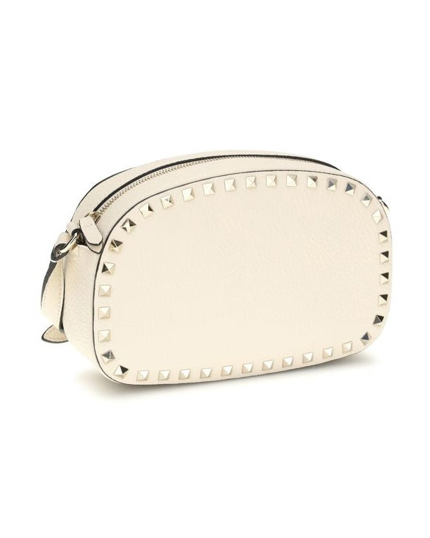 Valentino Garavani Leather Cream Calf Bos Taurus Shoulder Bag Glam Steals