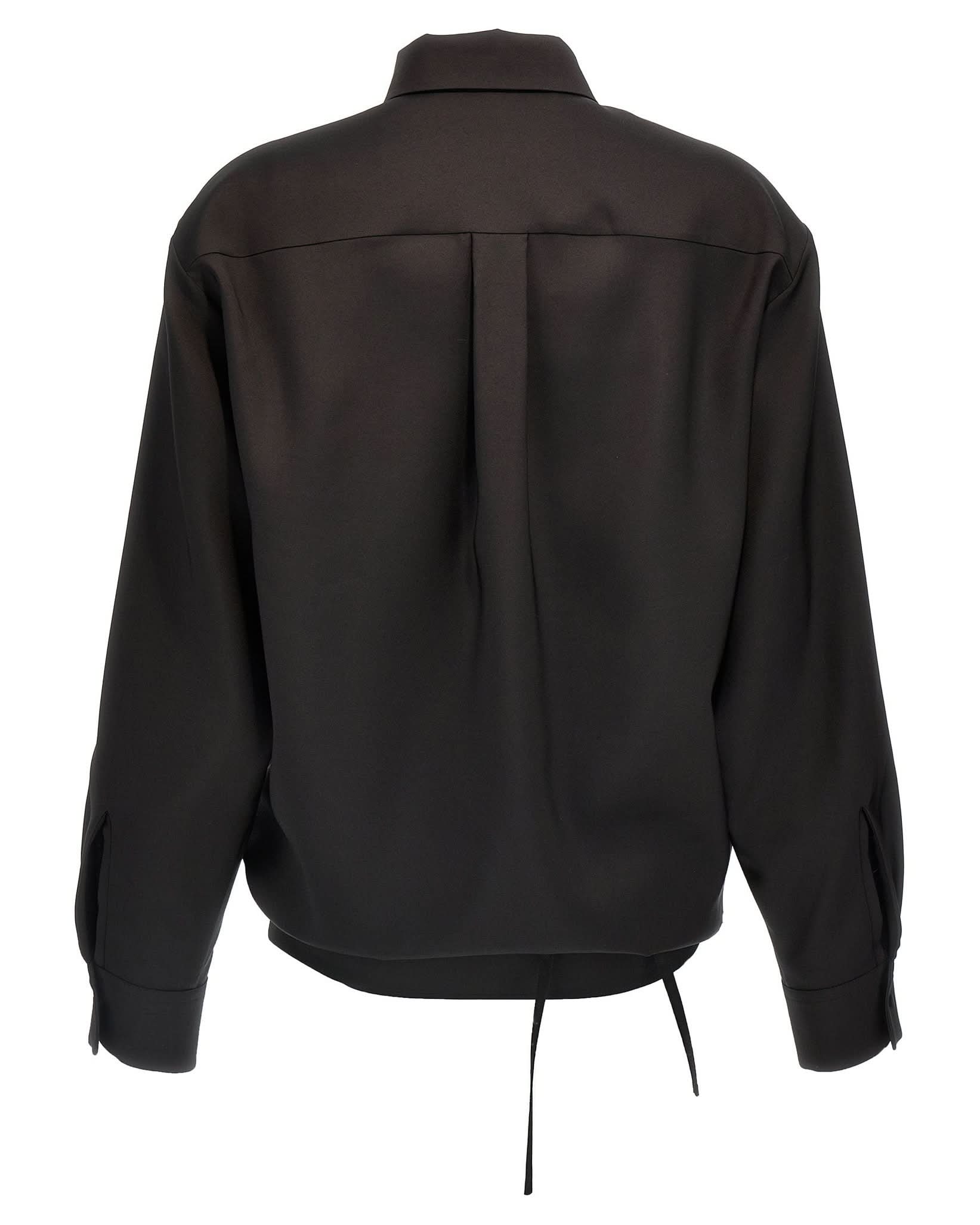 Valentino Garavani Light Wool Techno Shirt Glam Steals