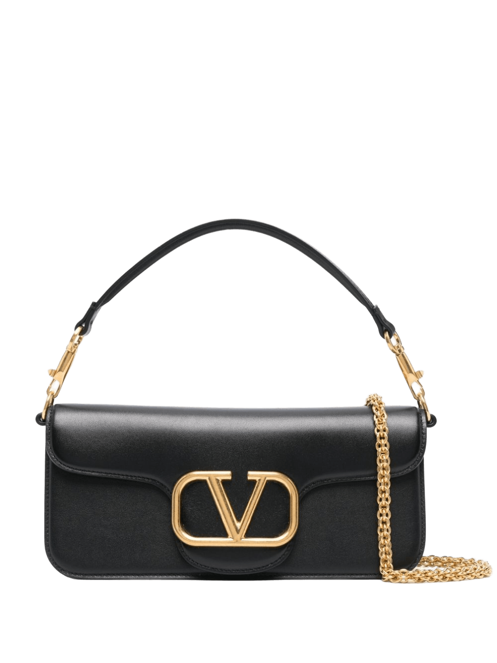 Valentino Garavani Locò Calfskin Shoulder Bag Glam Steals