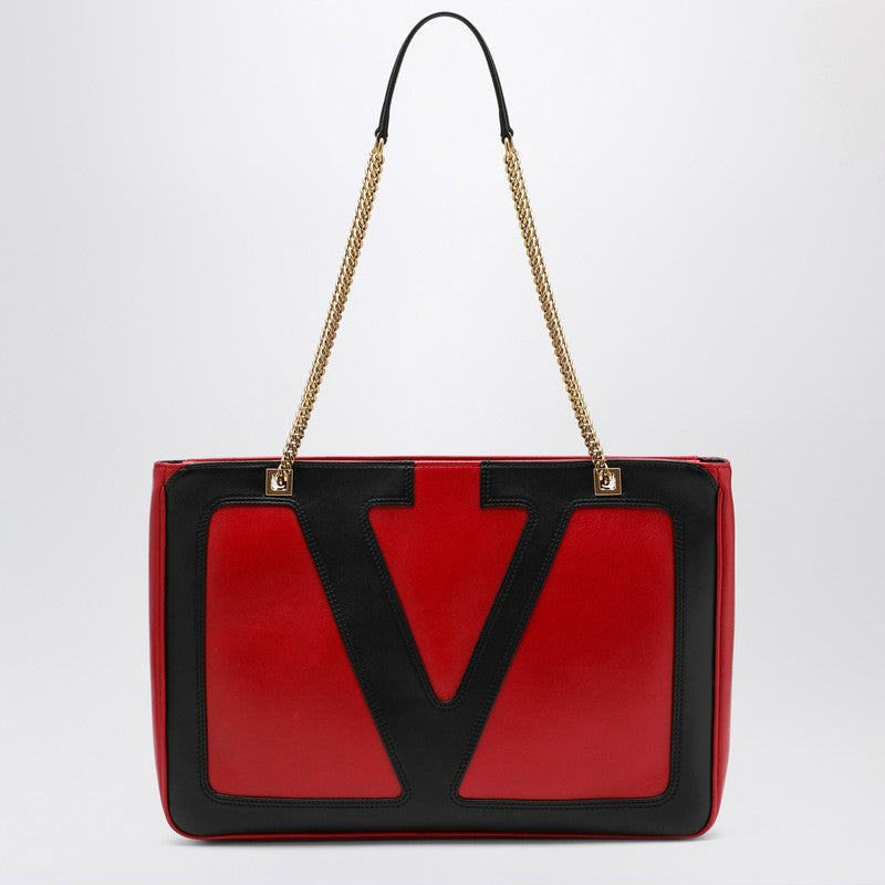 Valentino Garavani Medium Viva Superstar Bag Red/black Glam Steals