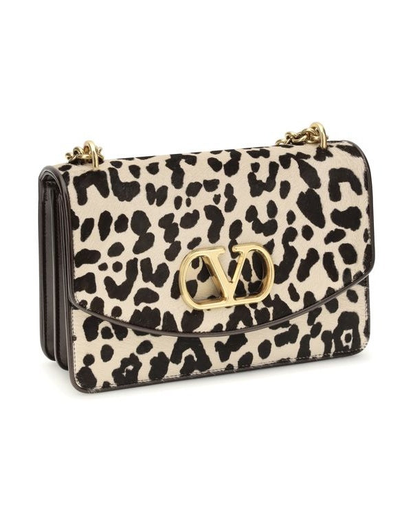 Valentino Garavani Multicolor Calf Leather Bos Taurus Shoulder Bag Glam Steals