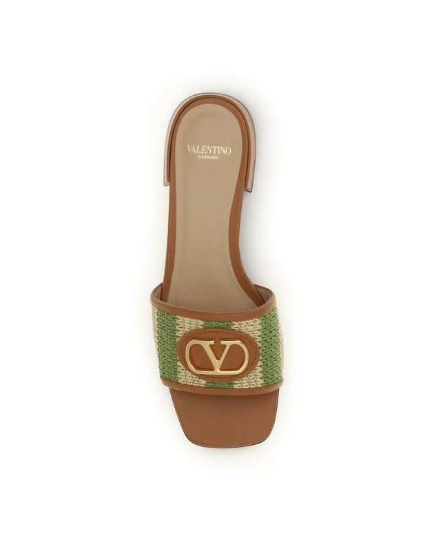 Valentino Garavani Multicolor Leather Calf Bos Taurus Sandals 