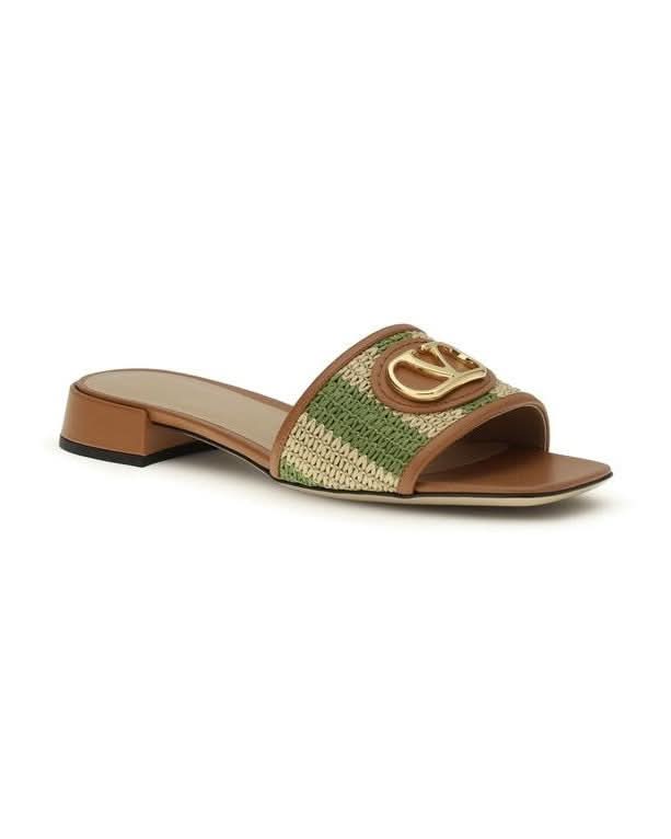 Valentino Garavani Multicolor Leather Calf Bos Taurus Sandals 