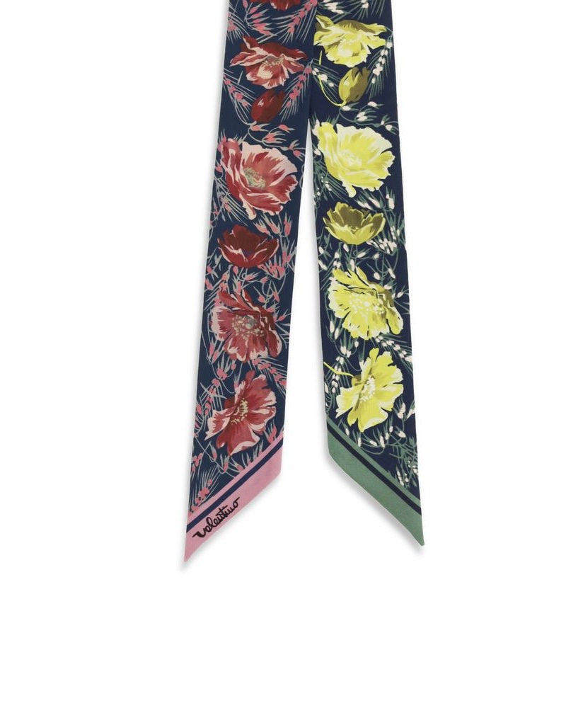 Valentino Garavani Multicolor Silk Scarf Glam Steals