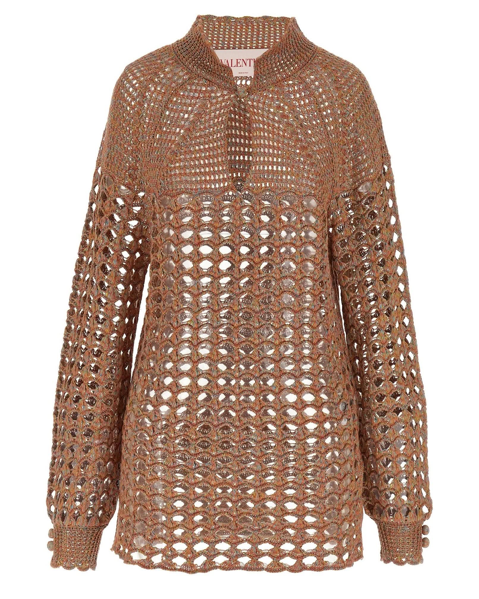 Valentino Garavani Openwork Sweater Glam Steals