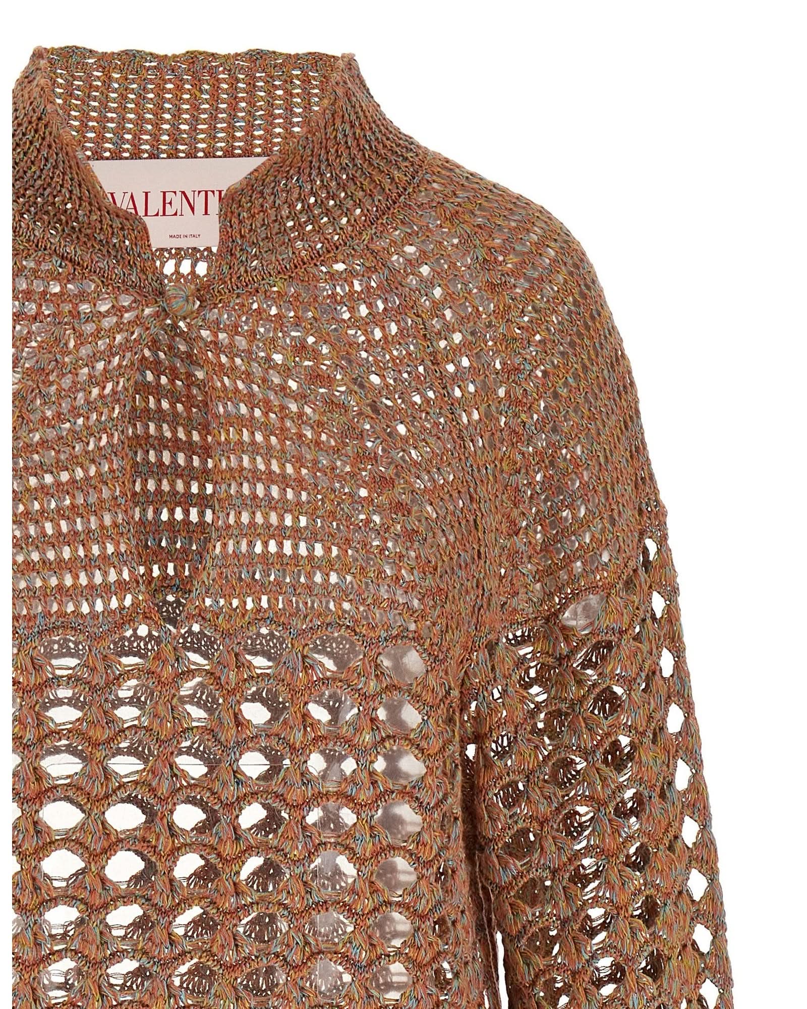 Valentino Garavani Openwork Sweater Glam Steals