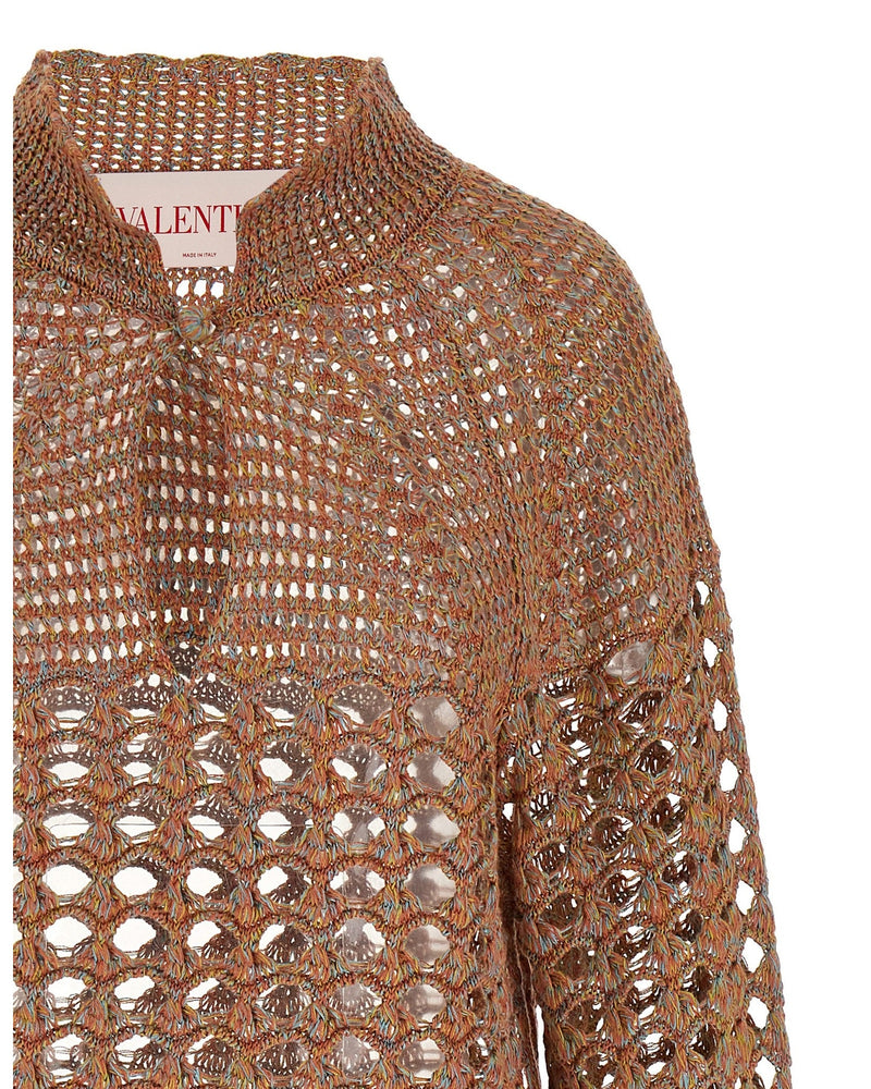 Valentino Garavani Openwork Sweater Glam Steals