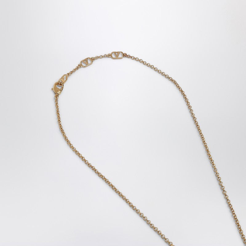 Valentino Garavani Ovalette Necklace with Swarovski Pearl Glam Steals