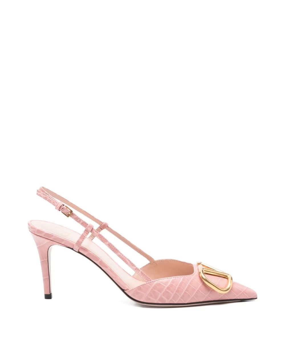 Valentino Garavani Pink Heel Medium Heel