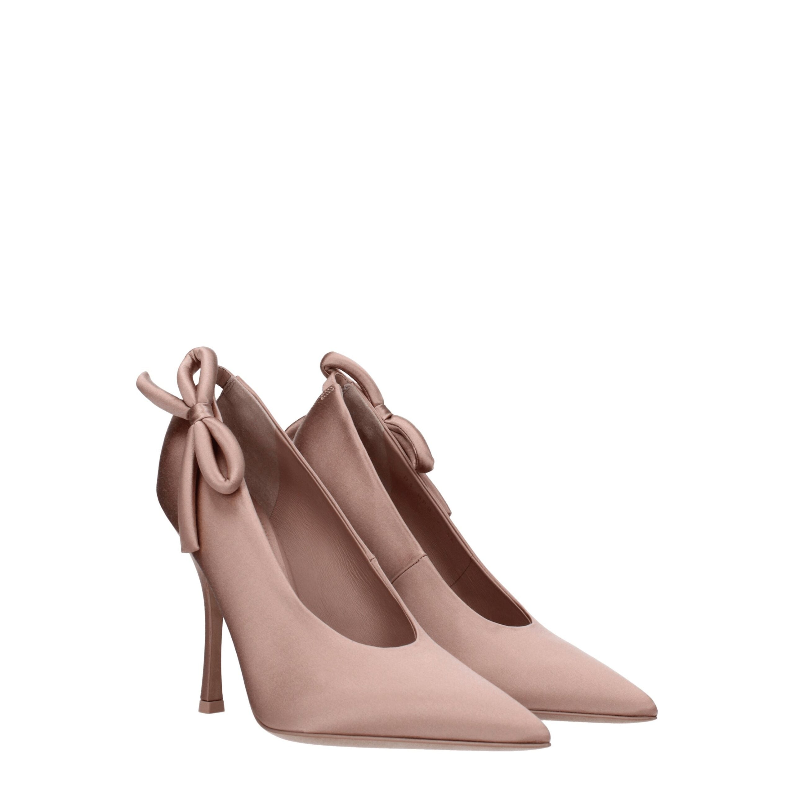Valentino Garavani Pink Satin High Heel Pumps Glam Steals
