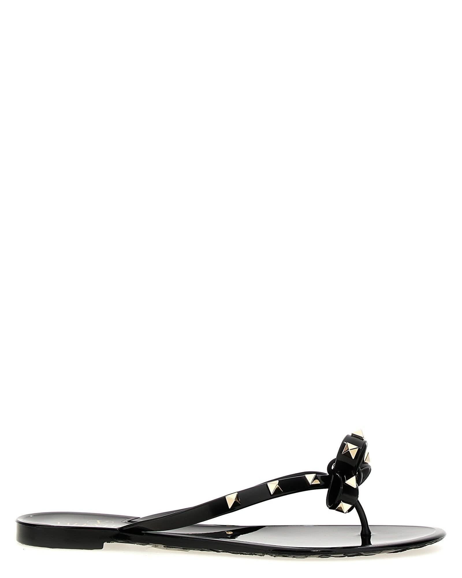 Valentino Garavani Pm Thong Rockstud Sandals Glam Steals