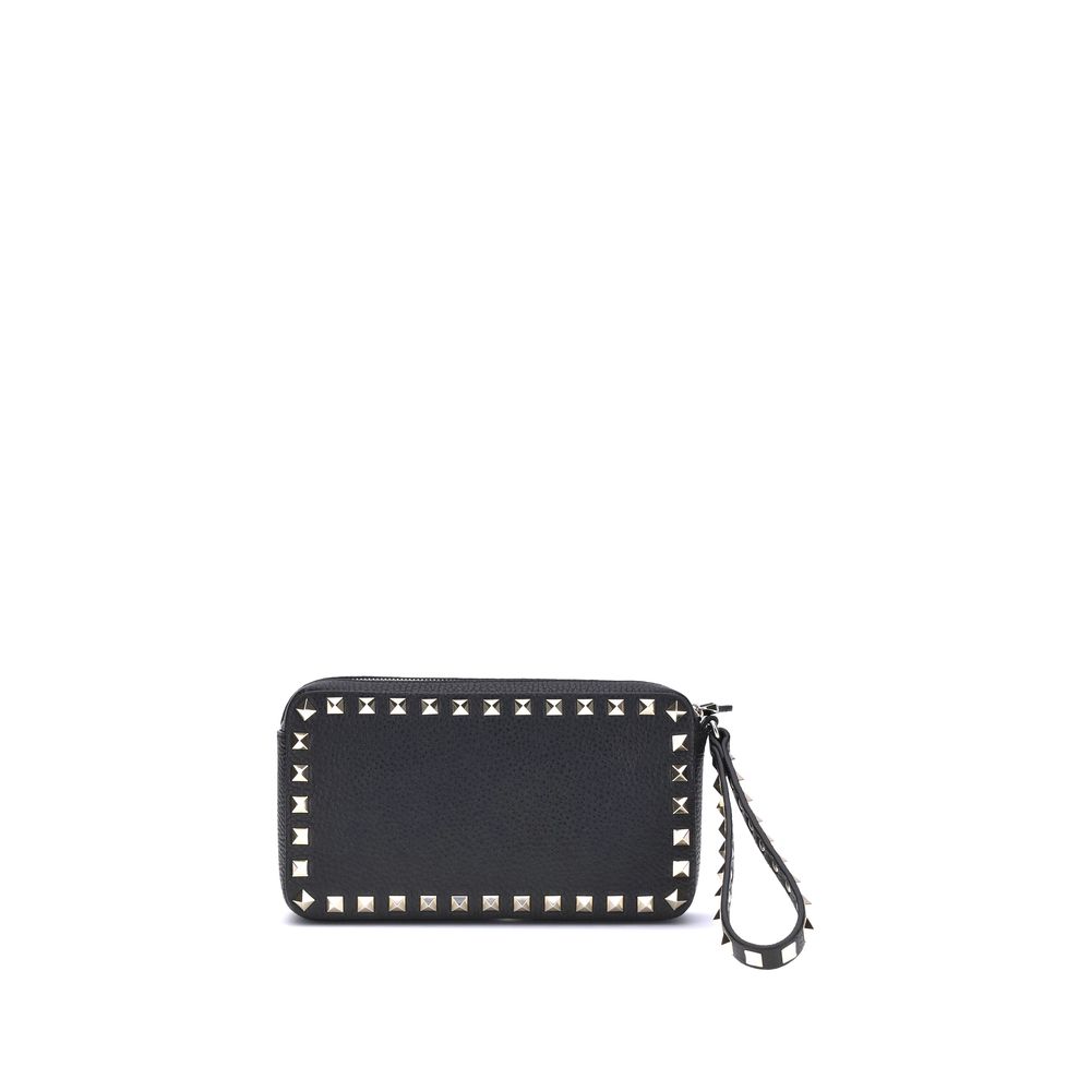 Valentino Garavani Pochette | Rockstud Vitello Stampa Alc Glam Steals