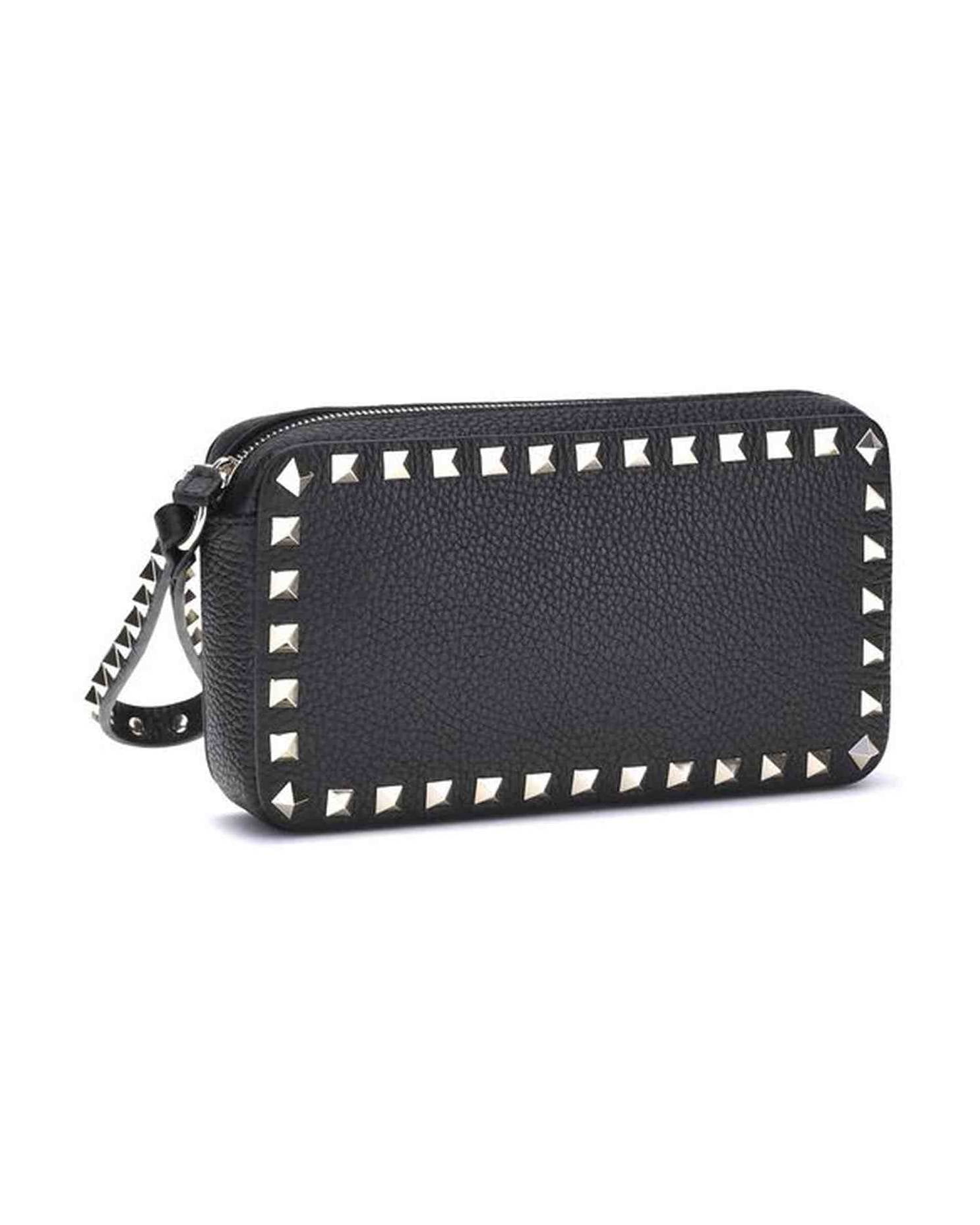 Valentino Garavani Pochette | Rockstud Vitello Stampa Alc Glam Steals