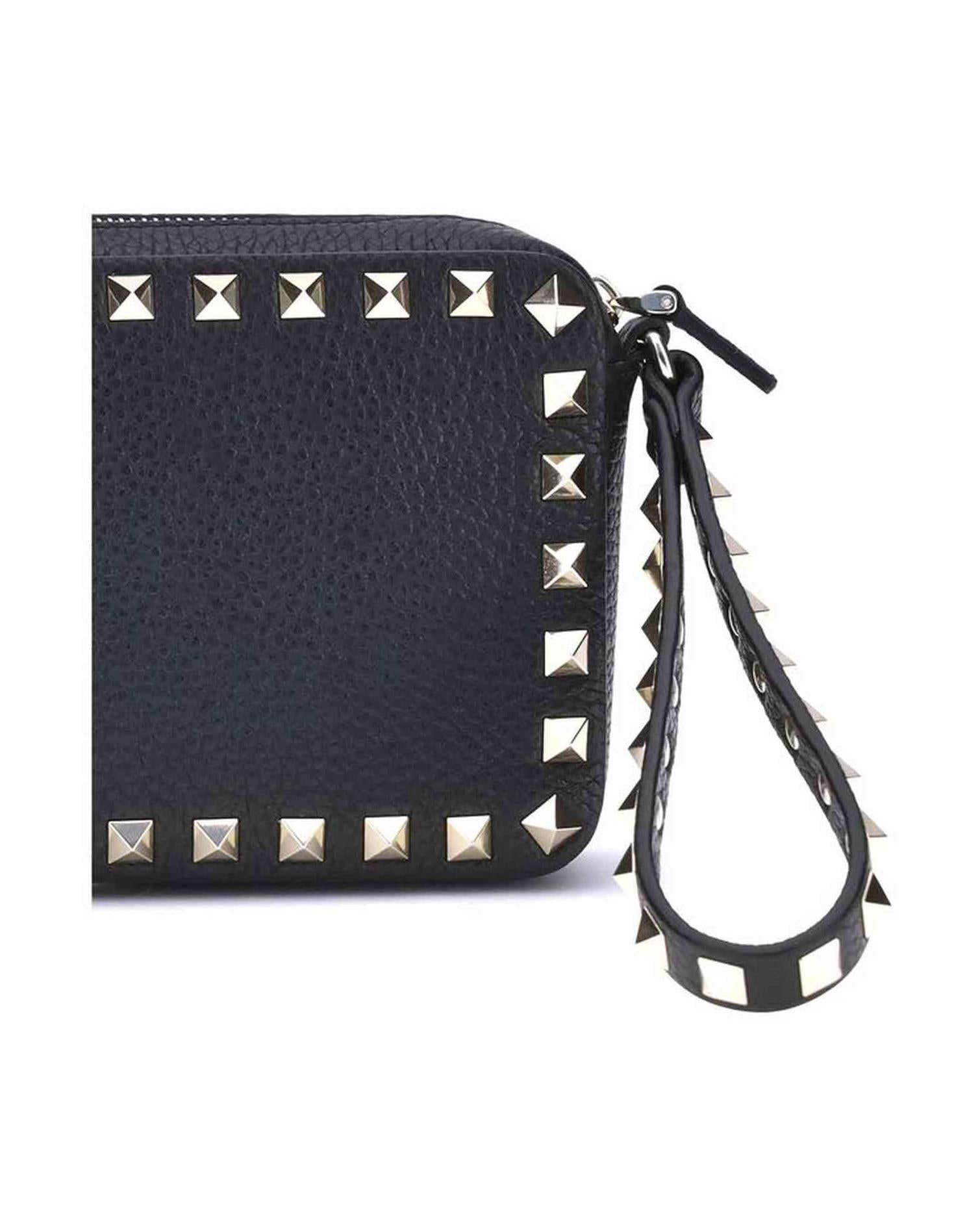 Valentino Garavani Pochette | Rockstud Vitello Stampa Alc Glam Steals