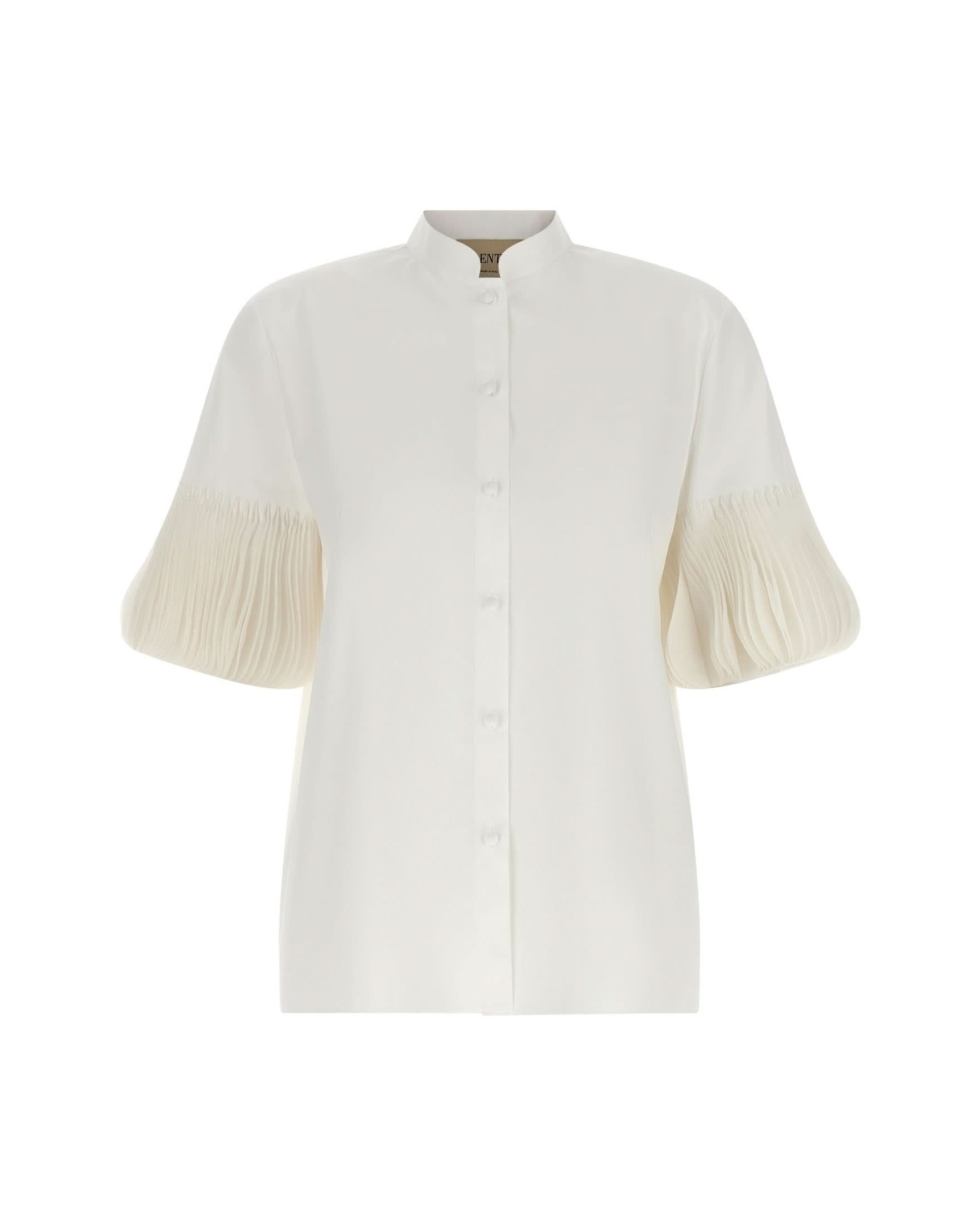 Valentino Garavani Poplin Embroidered Shirt Glam Steals