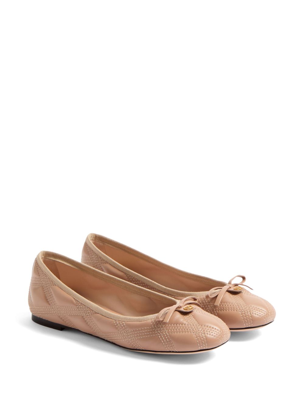 Valentino Garavani Quiltie 67 Ballerina in Quilted Nappa Glam Steals
