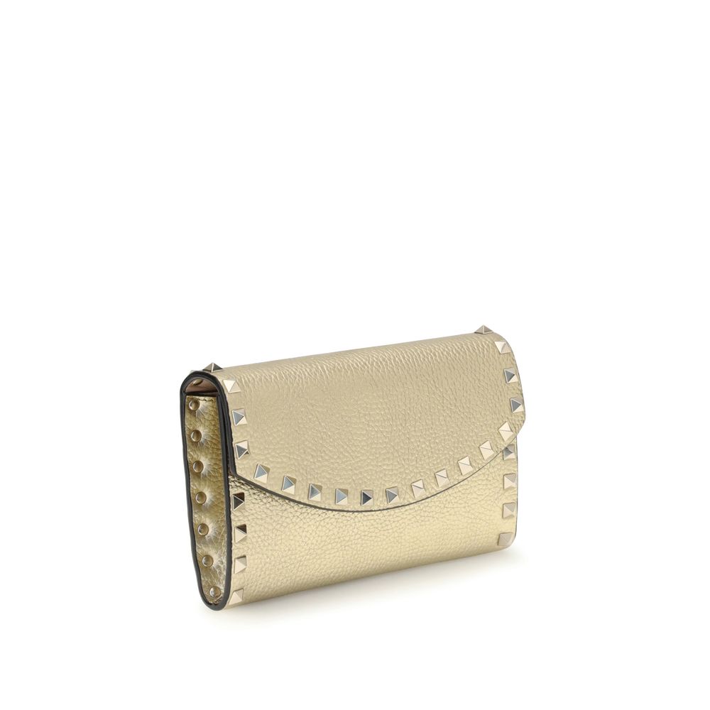 Valentino Garavani Rockstud Chain Wallet Glam Steals