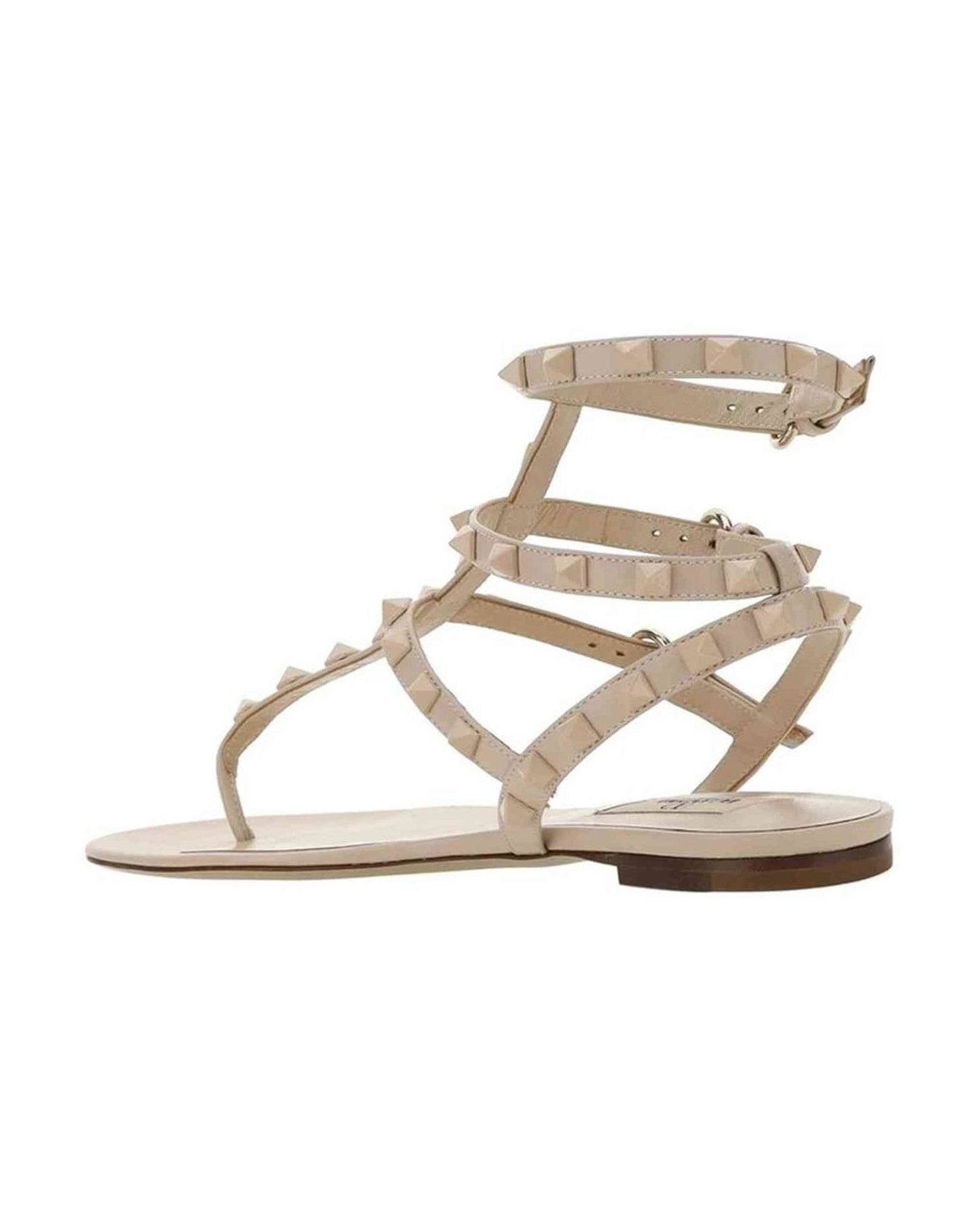 Valentino Garavani Rockstud Flip Flop Sandals Glam Steals